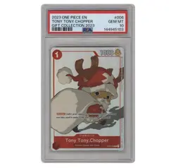 One Piece CCG Tony Tony.Chopper ST01-006 Gift Collection Foil Promo PSA 10 - Image 1