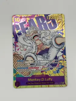 One Piece TCG OP05-119 Monkey D. Luffy Gear 5 Parallel SEC Alt Art English - Image 1