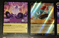 Fabled Disney Lorcana ARIEL Singing Mermaid PROMO Foil + mixed Lot Ursula ++ - Image 3