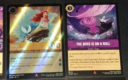 Fabled Disney Lorcana ARIEL Singing Mermaid PROMO Foil + mixed Lot Ursula ++ - Image 4