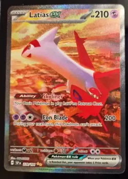 Latias EX Special Illustration Rare Card 239/191 Sv08: Surging Sparks - Image 1