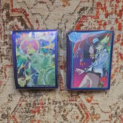 Tyranitar and N's Zoroark Pokemon TCG Card Sleeves (65 ct x2) New/Sealed - Image 1