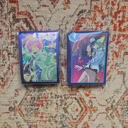 Tyranitar and N's Zoroark Pokemon TCG Card Sleeves (65 ct x2) New/Sealed - Image 2