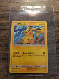 Pokemon Card English Version Pikachu Promo Card Sm206 NM/M - Image 1