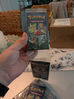 10x SEALED General Mills Pokemon Cereal 3-Card Booster Packs Ribbon !!! MINT NM - Image 3