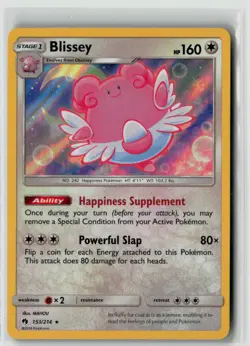 Blissey - (Cosmos Holo) 153/214 Miscellaneous Cards & Products - Image 1