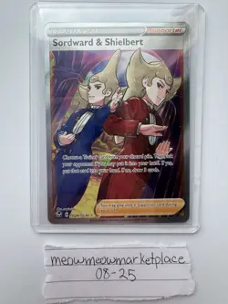 Sordward & Shielbert - TG28/TG30 - Ultra Rare - Silver Tempest Pokemon NM - Image 1