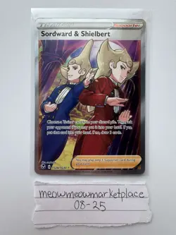 Sordward & Shielbert - TG28/TG30 - Ultra Rare - Silver Tempest Pokemon NM - Image 2
