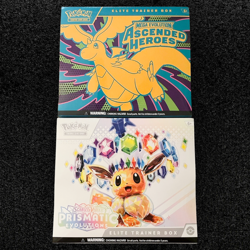 Sealed Pokemon ETB Lot - Prismatic Evolutions SV + Ascended Heroes ME2.5 - Image 2