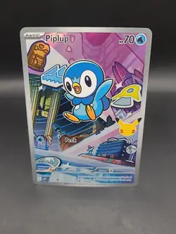 Piplup Mep 042 Black Star - Pokemon TCG Mega Evolutions First Partners M/NM - Image 1