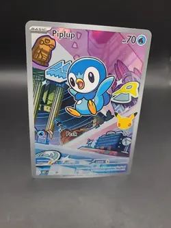 Piplup Mep 042 Black Star - Pokemon TCG Mega Evolutions First Partners M/NM - Image 2