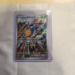 Pokemon Karrablast Illustration Rare Full Art Holo 094/086 Sv: Black Bolt - Image 1