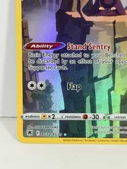 Hoothoot TG12/TG30 Swsh10: Astral Radiance Trainer Gallery Holo NM - Image 5