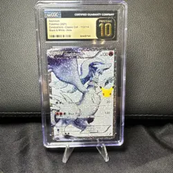 RESHIRAM Celebrations Black & White Holo #113 CGC Pristine 10 Pokemon - Image 1