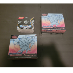 Pokemon TCG Chaos Rising PKC ETB and booster box Set 3 Box Collection - Image 1