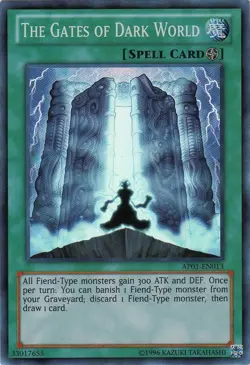 Yugioh! LP The Gates of Dark World - AP01-EN013 - Super Rare - Unlimited Edition - Image 1