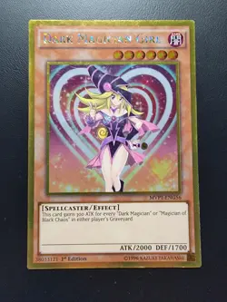 Dark Magician Girl MVP1-ENG56 The Yu-Gi-Oh! The Dark Side of Dimensions Movie... - Image 1