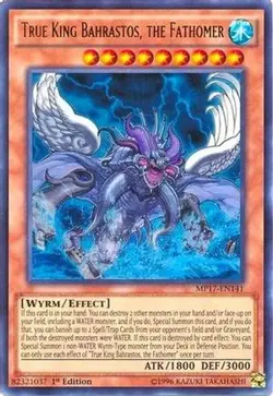 Yugioh - True King Bahrastos, the Fathomer (1st Edition) - MP17-EN141 (P) - Image 1