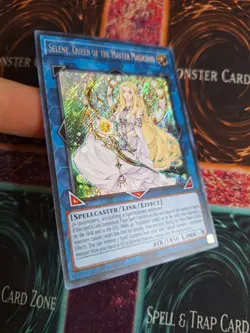 Yu-Gi-Oh! Selene Queen of the Master Magicians BLCR-EN092 Secret 1st Edition NM - Image 2