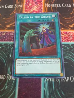 Yu-Gi-Oh! Called by the Grave EXFO-ENSE2 Super Rare Limited Near Mint - Image 1