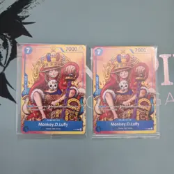 X2 P-043 Monkey D Luffy English Sealed Promo One Piece Cards - Image 1