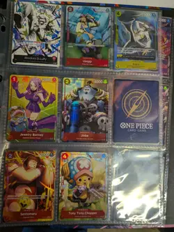One Piece TCG Bundle Alt Arts TR Leaders And More 38 cards totsl - Image 1