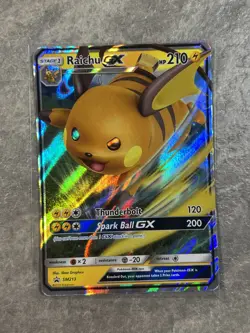 Raichu GX SM213 Pokemon TCG Black Star Promo Sun Moon Sm Holo (Near Mint) 1 - Image 1