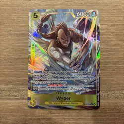 Wyper OP15-114 Alt Art Holo One Piece Card TCG Sky Island English NM - Image 1
