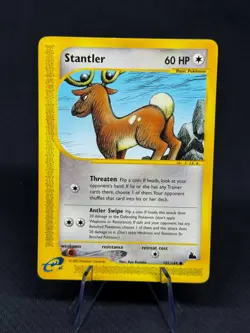 Stantler 102/144 2003 Skyridge Pokemon Card Vintage WOTC Non Holo Common NM- - Image 1