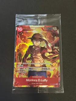 Monkey.D.Luffy (Treasure Booster Set) ST10-006 FOIL One Piece Promo Card Sealed - Image 1
