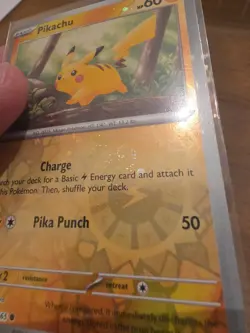 Pikachu - (Reverse Cosmos Holo) (Costco Exclusive) 025/165 Miscellaneous Cards & - Image 3