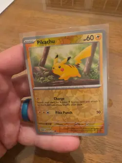 Pikachu - (Reverse Cosmos Holo) (Costco Exclusive) 025/165 Miscellaneous Cards & - Image 4
