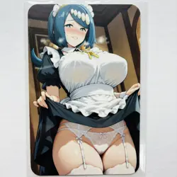 [Buy 2+ Free Ship]Waifu Sexy Doujin Hentai Dual Sided Lewd Anime Goddess Card - Image 1