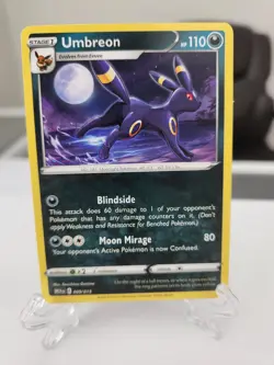 Umbreon 2025 McDonalds Happy Meal Pokemon Dragon Discovery Card 009/015 - Image 3