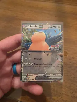 Snorlax ex (Prismatic Evolution Stamped) 076/131 Miscellaneous Cards & Products - Image 1