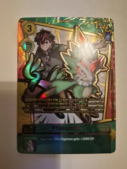 Bandai Digimon Card Game Pteromon ST18-04 Alt Art Holo Single Card - Image 2