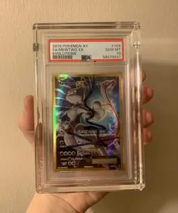 PSA 10 Mewtwo EX 103 (Signed By Ken Carson) Pokemon XY Evolutions 2016 - Image 1