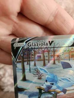 pokemon Glaziola V EVS 175/203 drachenwandel Deutsch Karte NM ultra Rare tcg - Image 5
