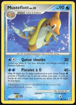 Carte Pokemon Musteflott 26/130 Diamant et Perle Francais - Image 1