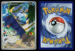 Oshawott 105/086 White Flare WHT Illustration Rare Pokemon NM - Image 3