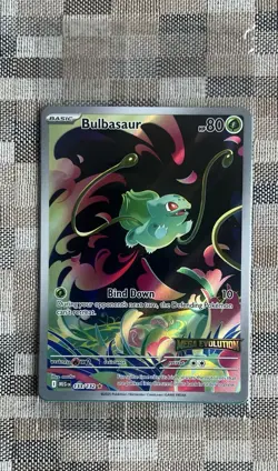 SEALED Pokemon TCG Bulbasaur 133/132 STAMPED Mega Evolutions Promo Card - Image 1