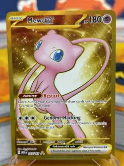 Mew | 205/165 | Scarlet & Violet 151 | Gold Secret Rare | Pokemon Card - Image 1