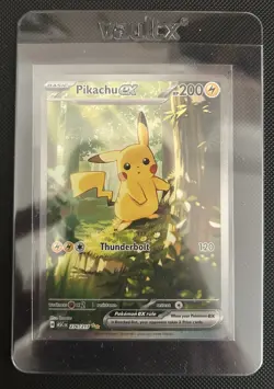 Pikachu EX- Ascended Heroes- 276/217 SIR- Secret Rare Mint Pokemon Card - Image 3