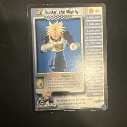 Trunks 1-3 + HT Cell Saga DBZ CCG Personality Card Set Dragon Ball Z LIMITED - Image 4