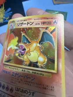Charizard Pokemon Card Japanese No.006 Base Set Holo NM See Photos - Image 3