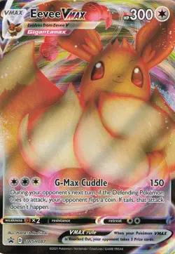 Eevee VMAX Holo Promo SWSH: Sword & Shield Promo Cards SWSH087 - Image 1