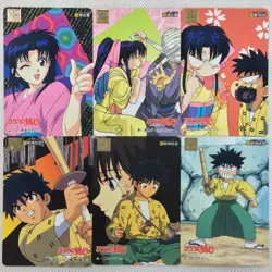 Rurouni Kenshin Carddass Part2 36 Regular Cards Complete Set Bandai 1996 Japan - Image 3