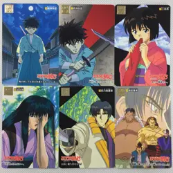 Rurouni Kenshin Carddass Part2 36 Regular Cards Complete Set Bandai 1996 Japan - Image 4