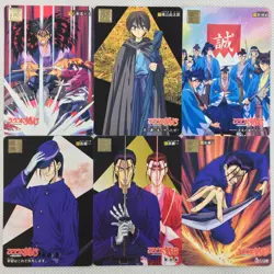 Rurouni Kenshin Carddass Part2 36 Regular Cards Complete Set Bandai 1996 Japan - Image 5
