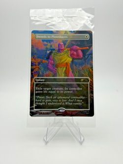 THANOS MtG PSA Magazine Exclusive Promo P 0001 Swords to Plowshares Sealed - Image 1